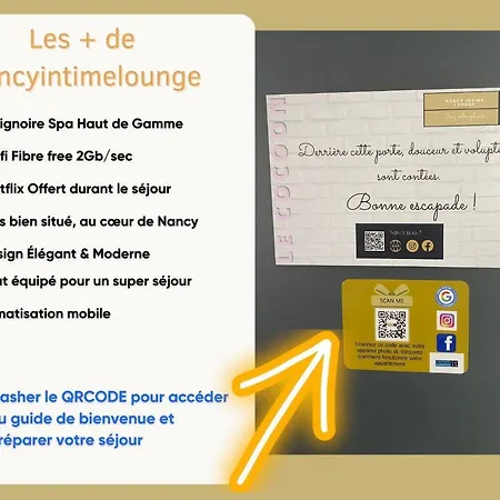 Appartement Le Cocoon & By Nancyintimelounge